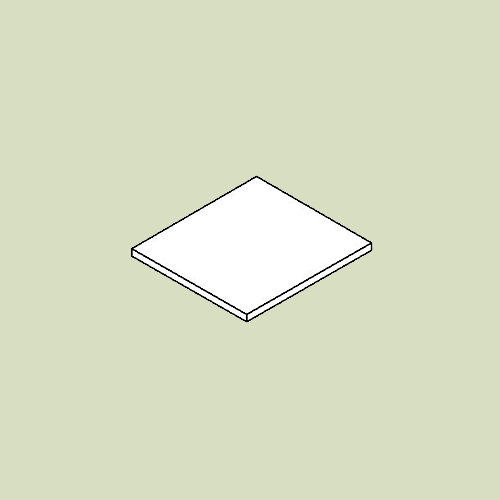 Hylde til reol 4 - h1,8 d36 b39